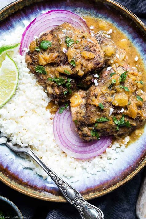 Slow-Cooker Jerk Chicken Curry | Food Faith Fitness
