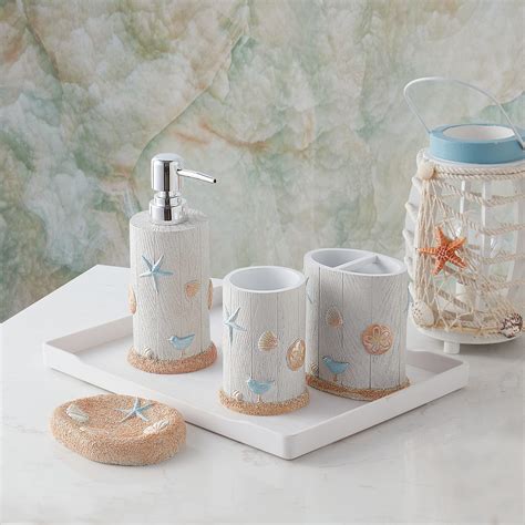 Amazon.com: Sweet Home Collection Bathroom Accessories Unique ...