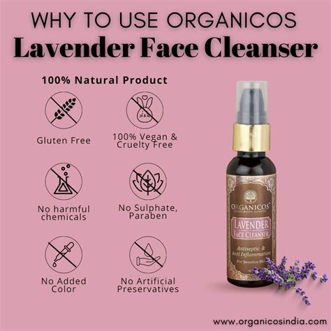 Lavender Face Cleanser – Organicos India Store