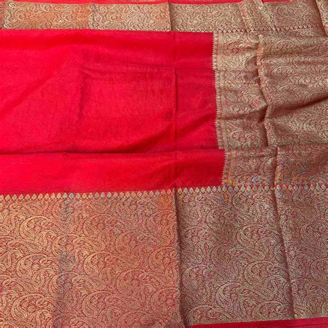 Shop Banarasi Warm Silk Saree - The Usee Shop