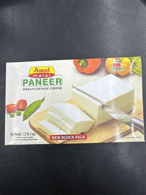 Amul Malai Paneer 1Kg – JFK Grocery Inc.