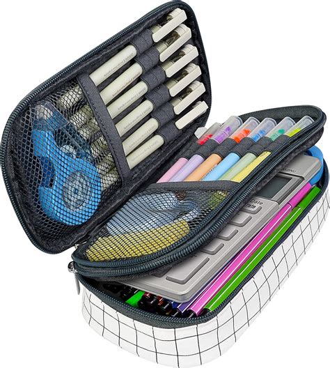 Aasonida Large Pencil Case, 2022 Upgraded Big Capacity Pencil India | Ubuy