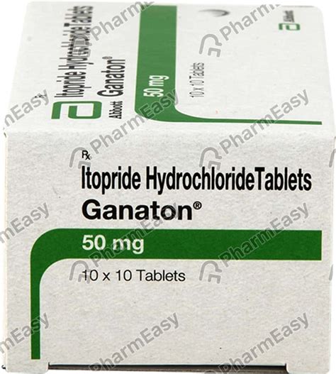 Ganaton 50 MG Tablet (10): Uses, Side Effects, Price & Dosage | PharmEasy