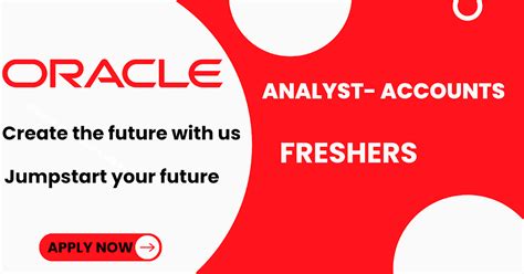 NEW JOBS UPDATES: Oracle Recruitment 2024 | Analyst-Accounts | Freshers ...