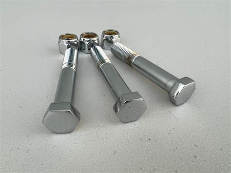 HEAVY DUTY IMPALA REAR Y BONE HARDWARE KIT (3 BOLTS & 3 LOCKNUTS) / CH – MK GARAGE INC