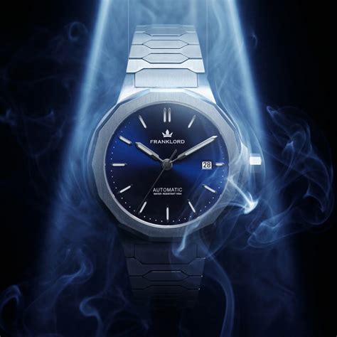 Franklord Optimus Cosmos Blue | Dual Sapphire Automatic – Franklord Watches