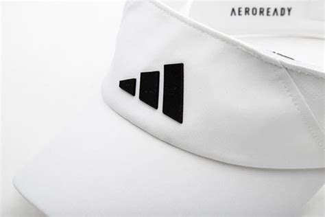 Adidas Aero-ready Run Visor Caps Running Hat White Golf Hats Casual Cap ...