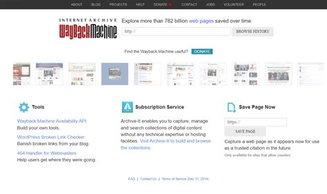 Image result for WayBackMachine Tutorial