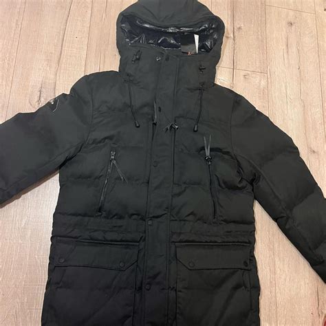 Superdry mens black puffer jacket - - BRAND NEW/... - Depop