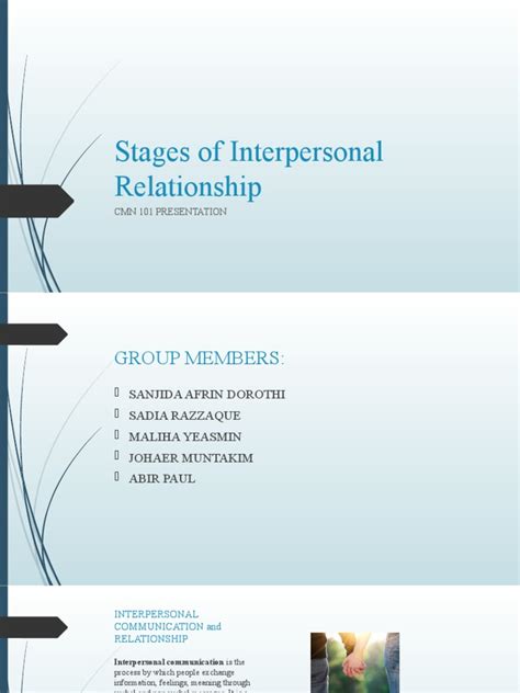Interpersonal Relationship 的图像结果