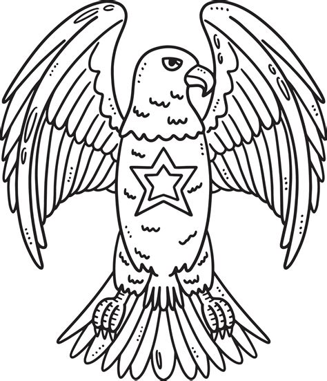 American Eagle coloring page - Download, Print or Color Online for Free
