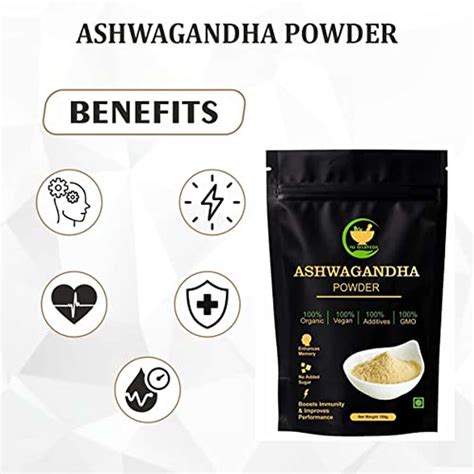 Buy FIJ AYURVEDA 100% PURE ASHWAGANDHA POWDER (WITHANIA SOMNIFERA ...