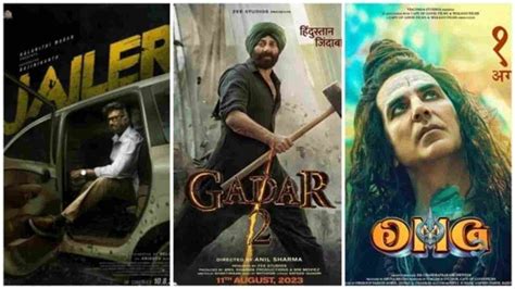 Box Office Collection of New Released Movies: Jailer, OMG 2, Gadar 2 ...