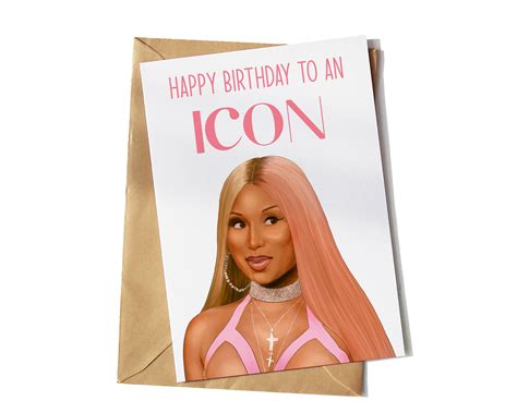 Nicki Minaj Birthday Card
