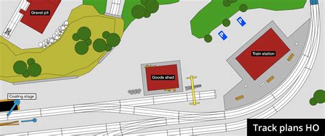 Exquisite HO scale track plans for free!