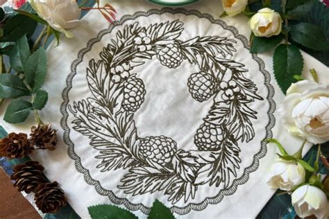 Image result for Quick Machine Embroidery Project Tutorials Christmas
