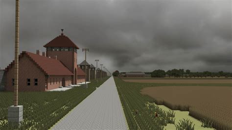 Minecraft Map Minecraft : Auschwitz-Birkenau, Oswiecim, Pologne