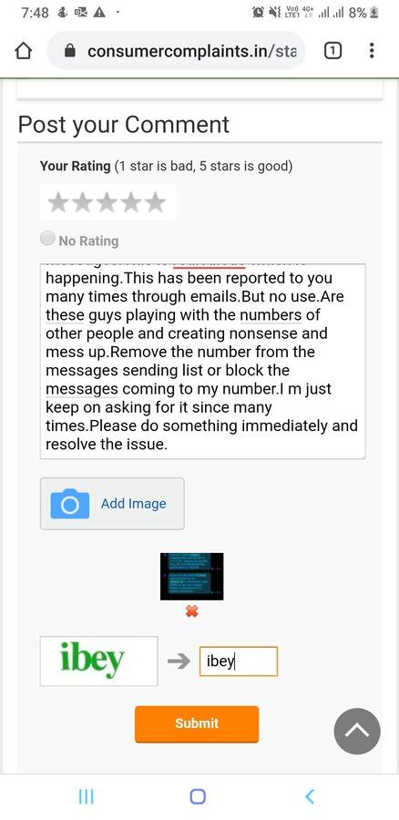 State Bank Of India [SBI] — fraudulent messages received from cbssbi