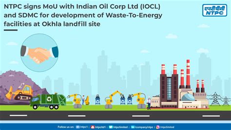 NTPC signs MoU with IOCL & SDMC for development Waste to Energy (WtE ...