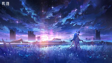 Starry Shorekeeper: Wuthering Waves HD Wallpaper