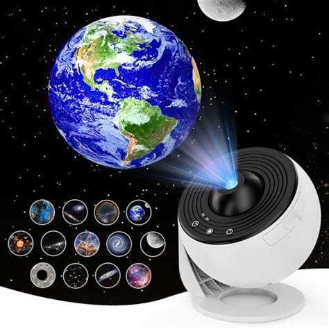 Galaxy Projector,FLEVO Star Projector,12 in 1 Planetarium 4K Realistic ...