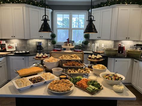 Island Buffet Placement for a Stylish Kitchen