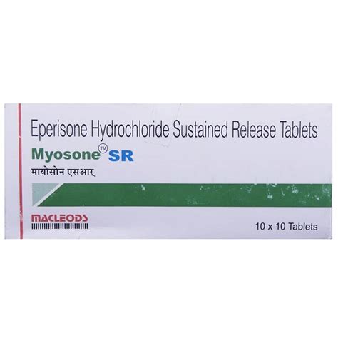 MYOSONE SR 150MG TABLET Price, Uses, Side Effects, Composition - Apollo ...