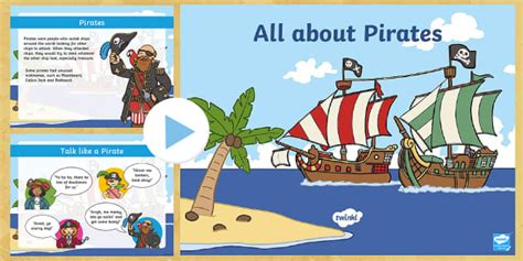 All About Pirates PowerPoint (teacher made) - Twinkl