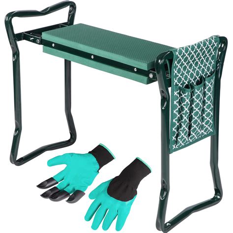 Abco Tech Garden Stool & Kneeler - Kneeler & Stool for Gardening ...