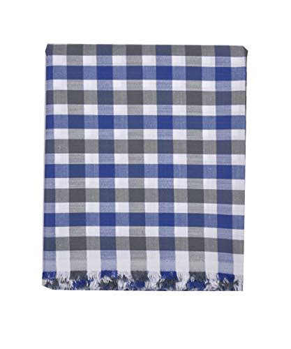 My Fabric Store Men's Poly Cotton Blended Check Shirt Fabric (Mix and ...