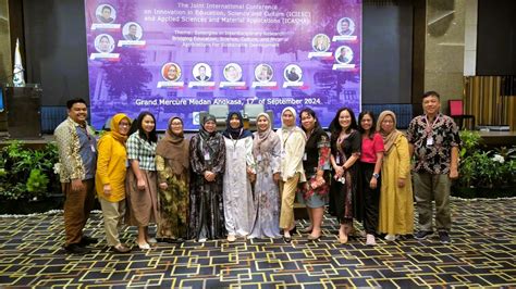 FE UNIMED Hadiri Konferensi Internasional ICIESC-ICASMA 2024 - FE UNIMED