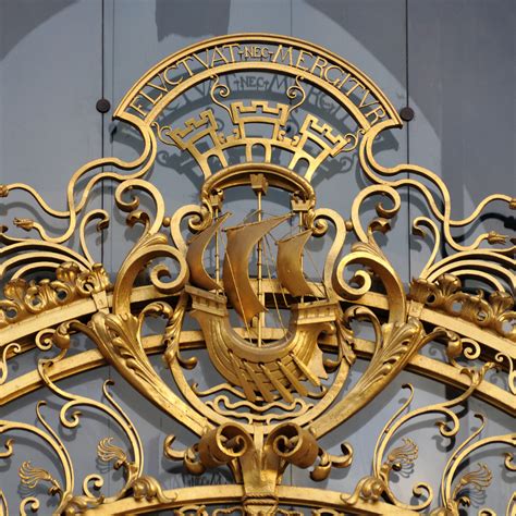 Paris motto "Fluctuat Nec Mergitur" - a photo on Flickriver