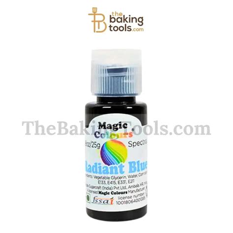 25g Radiant Blue Gel Colour | Magic Colour Spectral Mini