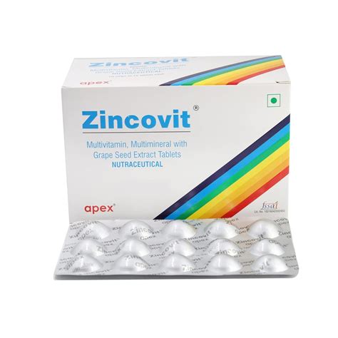 ZINCOVIT MULTIVITAMINS PACK OF -15'S*5 : Amazon.in: Health & Personal Care