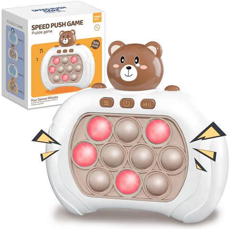 Buy TeaRoo Quick Push Game Fidget Toys Pro for Kids & Adults, Handheld ...