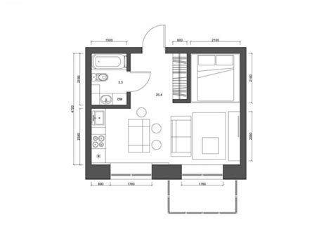 30平方的小公寓怎么装修？_住范儿