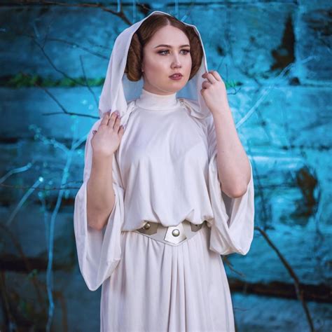 Princess Leia Cosplay In Star Wars Series