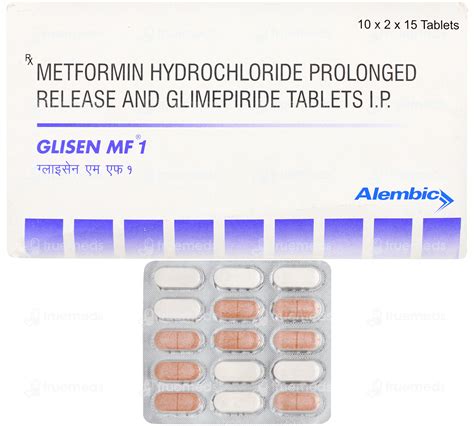Glisen Mf 1500 Mg Tablet Pr 15 - Uses, Side Effects, Dosage, Price ...