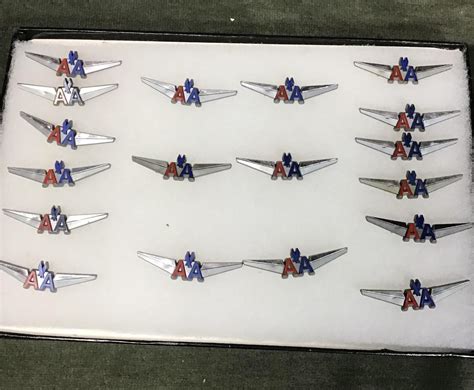 Lot 82 - Vintage American Airlines Junior Pilot Wings premiums | The ...