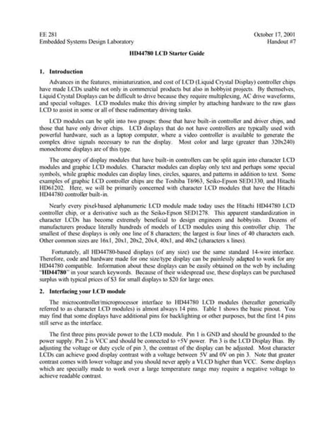 Image result for LCD Tutorial