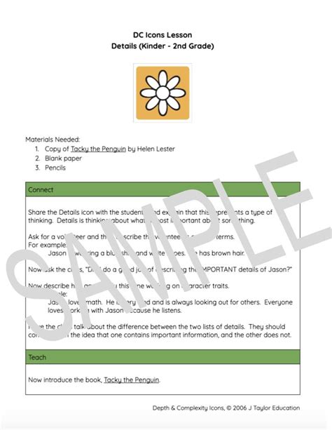 Details Icon Depth and Complexity Example 的图像结果