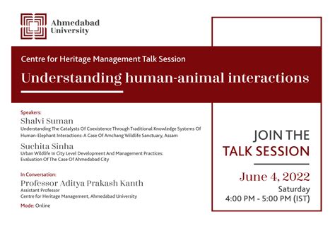 Field Experiences in Heritage Management: Understanding Human-Animal ...
