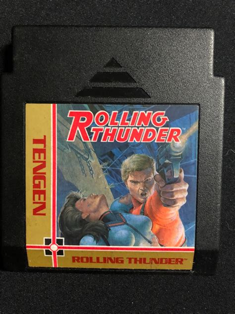 NINTENDO ROLLING THUNDER VIDEO GAME