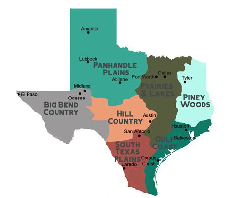 Regions Of Texas Map Regional Leadership Conferences Texas BPA State