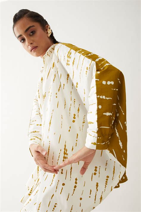 SNOB - Hidori Set With Blot Print - Elahe