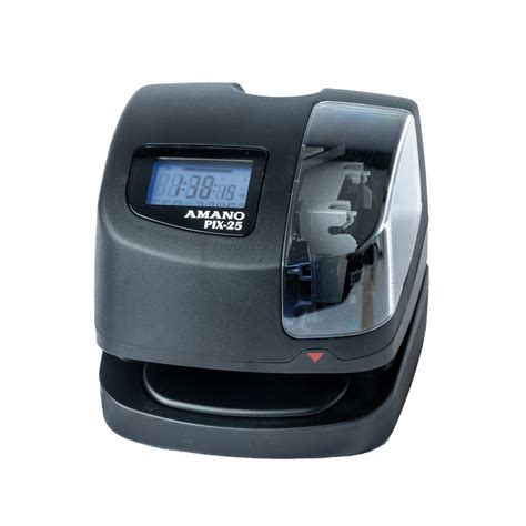 Buy Amano PIX-25 Digital Atomic Time Clock - Time Stamp, Document ...