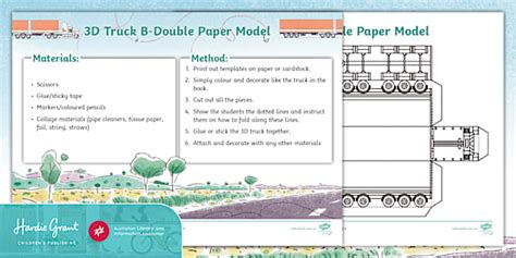 3D B-Double Truck Craft