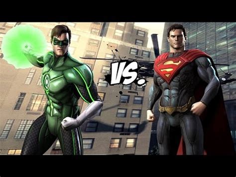 Superman Vs Green Lantern
