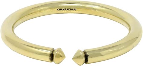 CHAKRADHARI Ritika Pure Brass Bangle Pital Kada for Male with ...