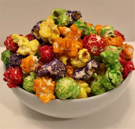 Rainbow Flavored Gourmet Popcorn - Pop-Kies